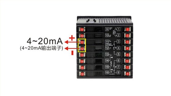 DU4E单相电流电压表4-20mA端子