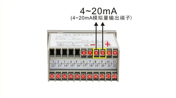 DU4快速采样电流电压表4-20mA端子