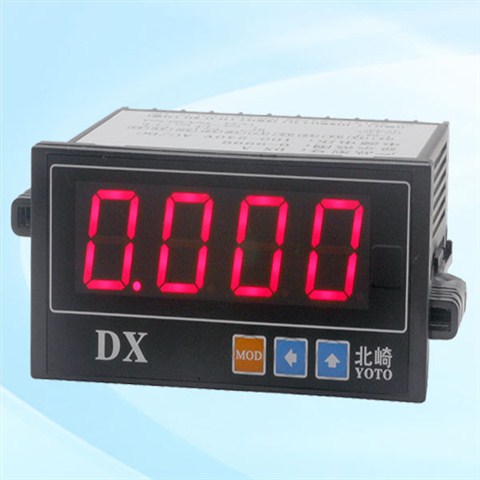 DX系列-数显电流表【双通道】【固定量程：1A和5A】