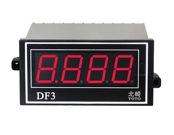 DF3平均值数显电压表 正负测量 大数码显示 中山北崎电气厂家直供应