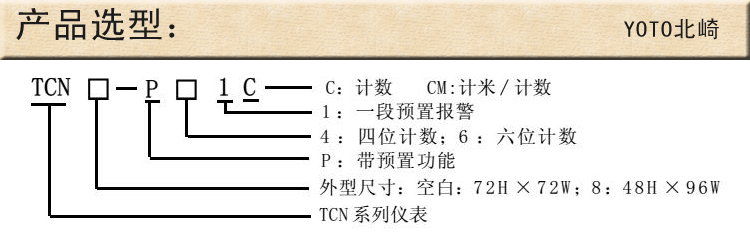 6、产品选型